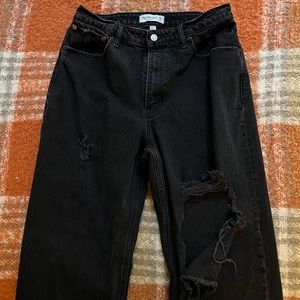 abercrombie curve love high rise 90’s relaxed jean size 30